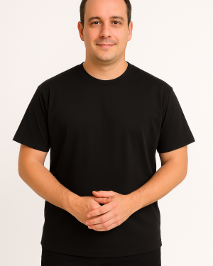 Camiseta Masculina Algodão 300g Casual