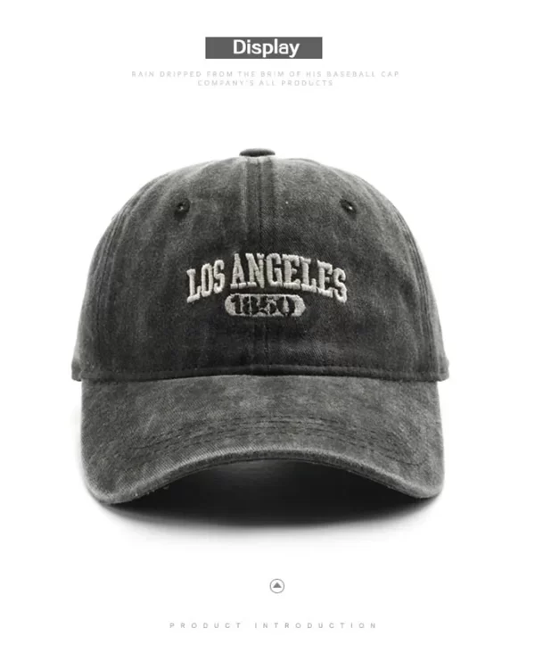 Boné Estilo Los Angeles Bordado Unissex - Imagem 2