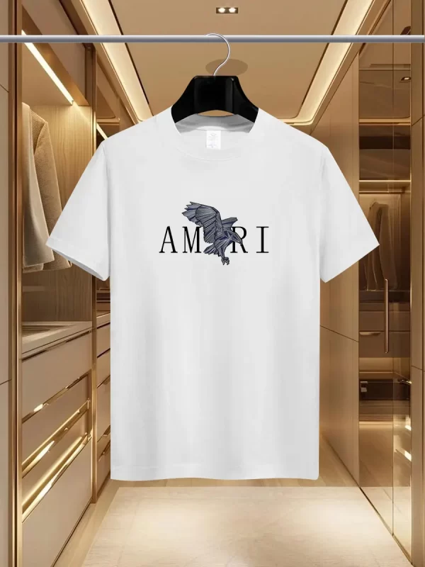 Camiseta Masculina Luxo Verão AMI - Imagem 2