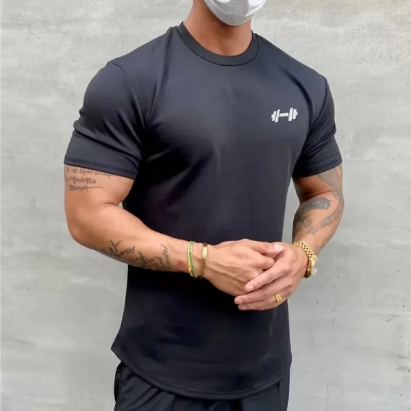 Camiseta 3D Fitness Masculina Verão - Imagem 7