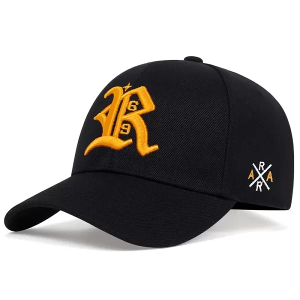 Boné Snapback Bordado R AR Unissex - Imagem 3