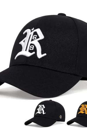 Boné Snapback Bordado R AR Unissex