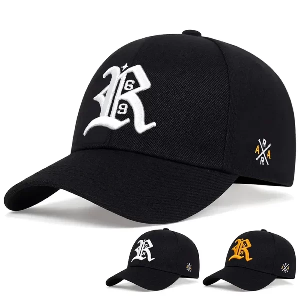 Boné Snapback Bordado R AR Unissex