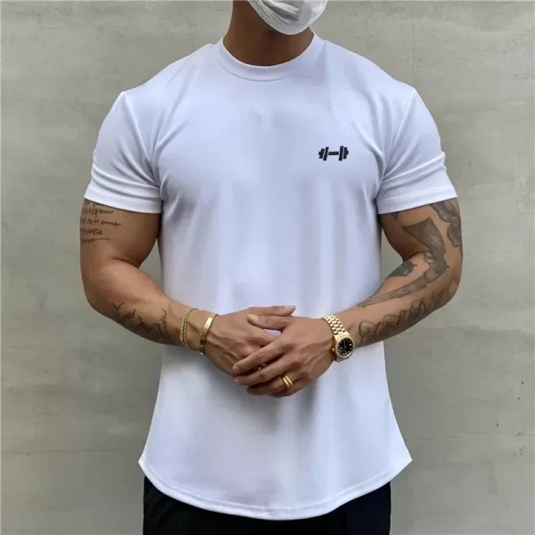 Camiseta 3D Fitness Masculina Verão - Imagem 8
