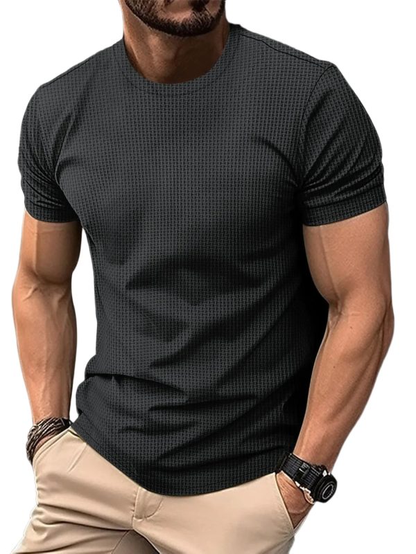 Camiseta Masculina High-End Verão Ice Silk