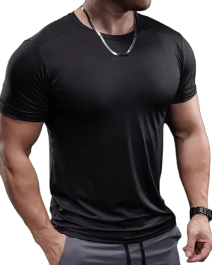 Camiseta Masculina Secagem Rápida Fitness
