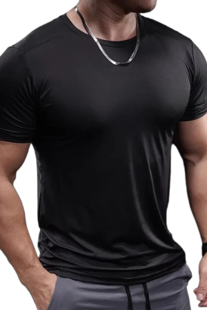 Camiseta Masculina Secagem Rápida Fitness