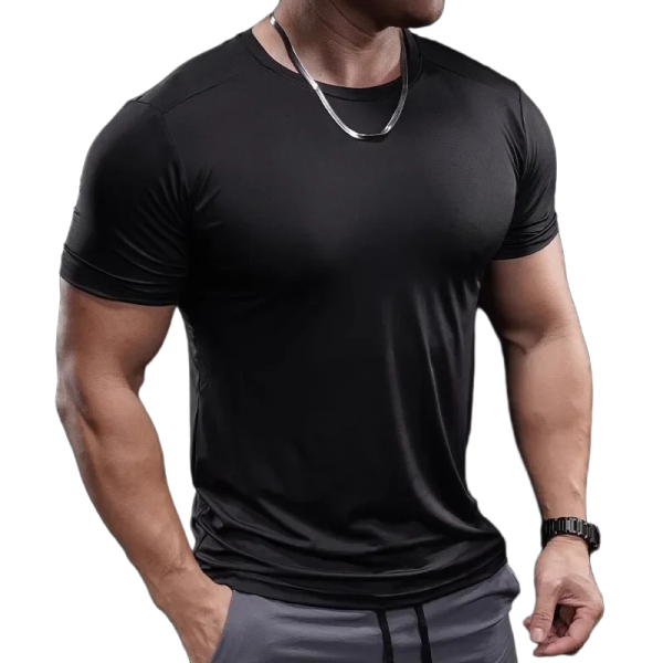 Camiseta Masculina Secagem Rápida Fitness