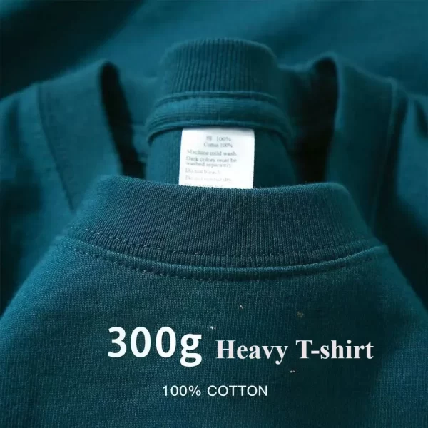 Camiseta Masculina Algodão 300g Casual - Imagem 7