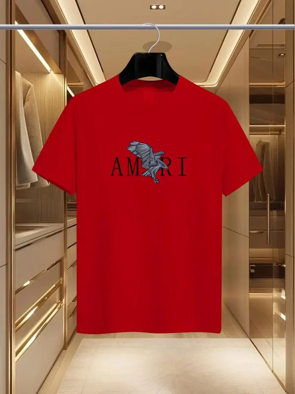 Camiseta Masculina Luxo Verão AMI - Imagem 3