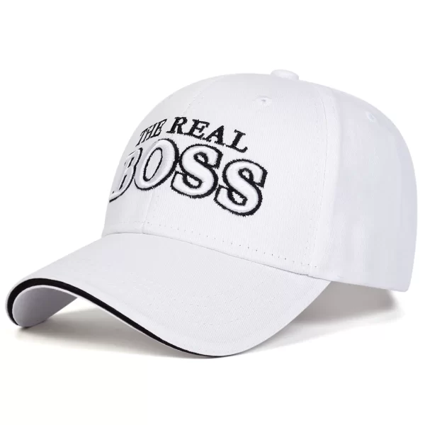 Boné THE REAL BOSS Bordado Unissex - Imagem 3