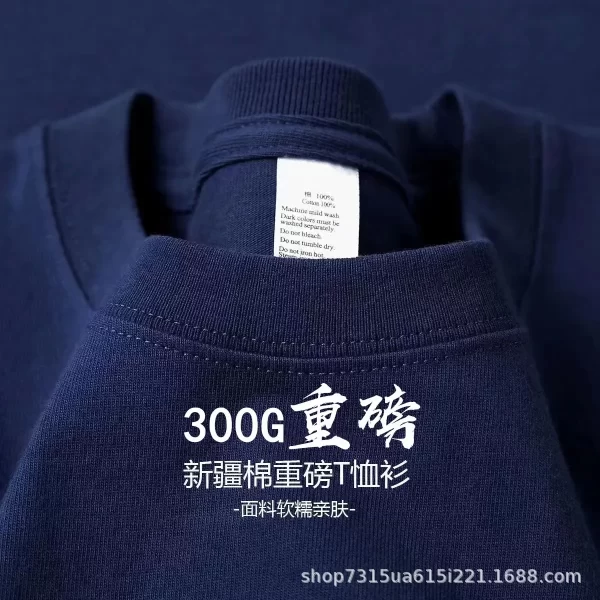 Camiseta Masculina Algodão 300g Casual - Imagem 17