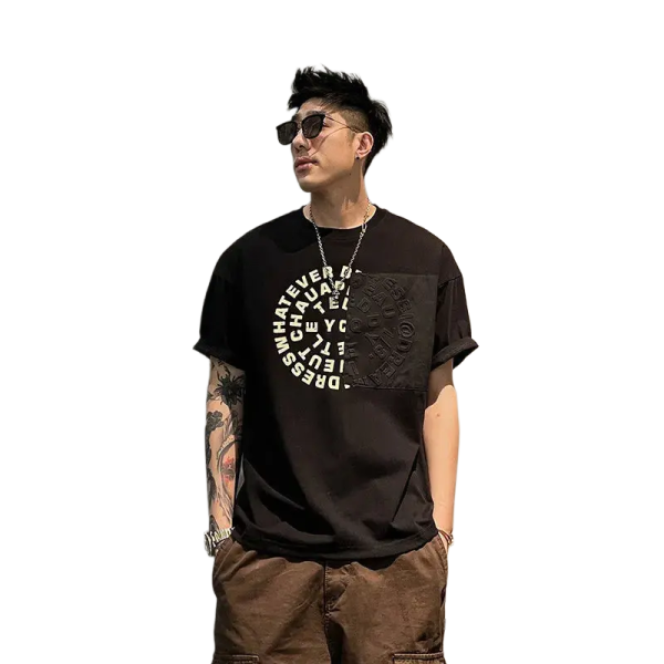 Camiseta Masculina Casual All-Match