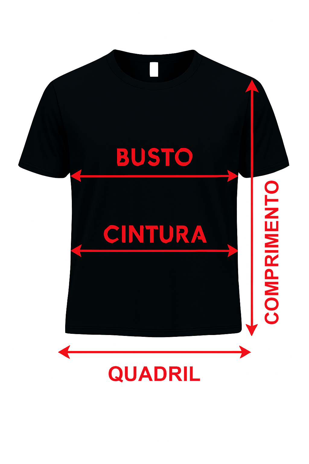 Como Medir Camiseta